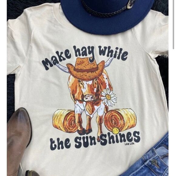 Make hay while the‎ sun shines T-shirt - Picture 1 of 1